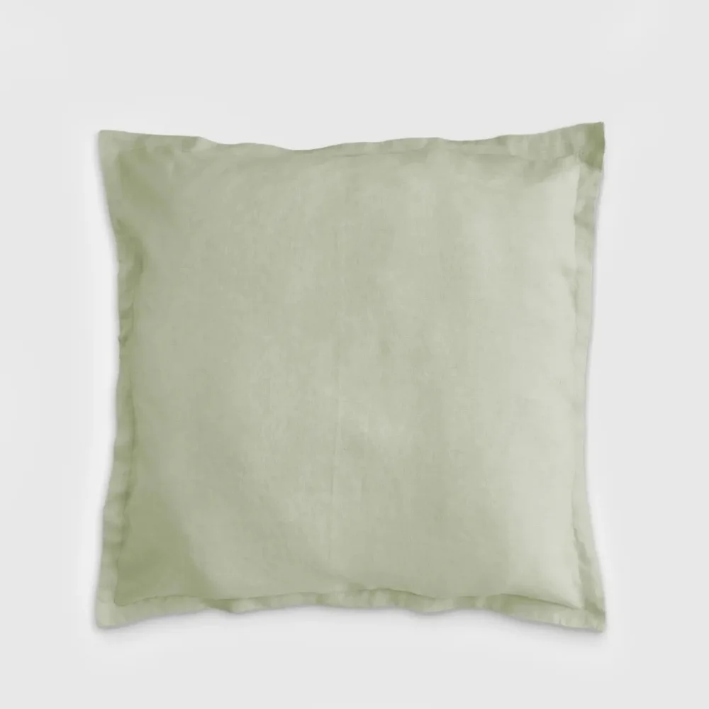 NWOT! Quince Linen Sage Euro Sham! 26" X 26" (M22)
